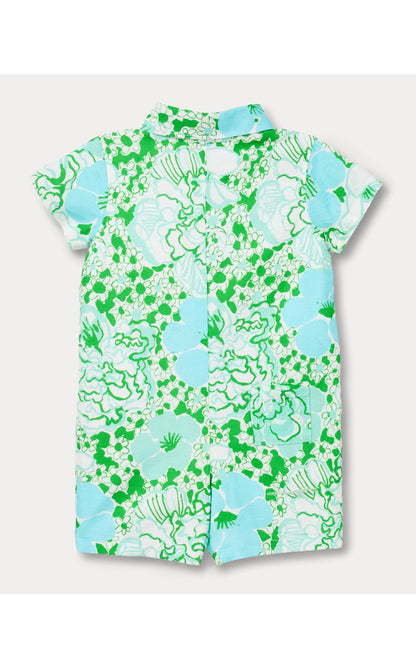 Lilly Pulitzer X Janie and Jack - Lavi Romper - Mint Condition Burst Of Joy