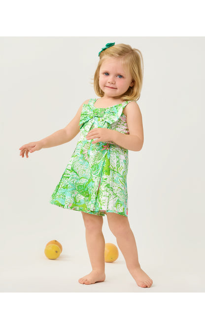 Lilly Pulitzer X Janie and Jack - Tinker Bow Romper - Resort White Ship To Shore