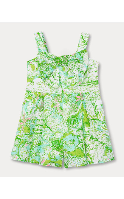 Lilly Pulitzer X Janie and Jack - Tinker Bow Romper - Resort White Ship To Shore