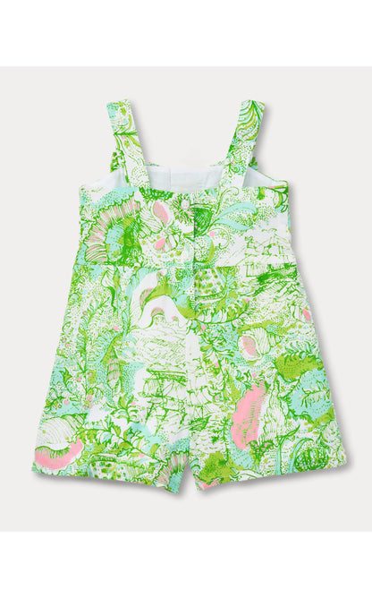 Lilly Pulitzer X Janie and Jack - Tinker Bow Romper - Resort White Ship To Shore