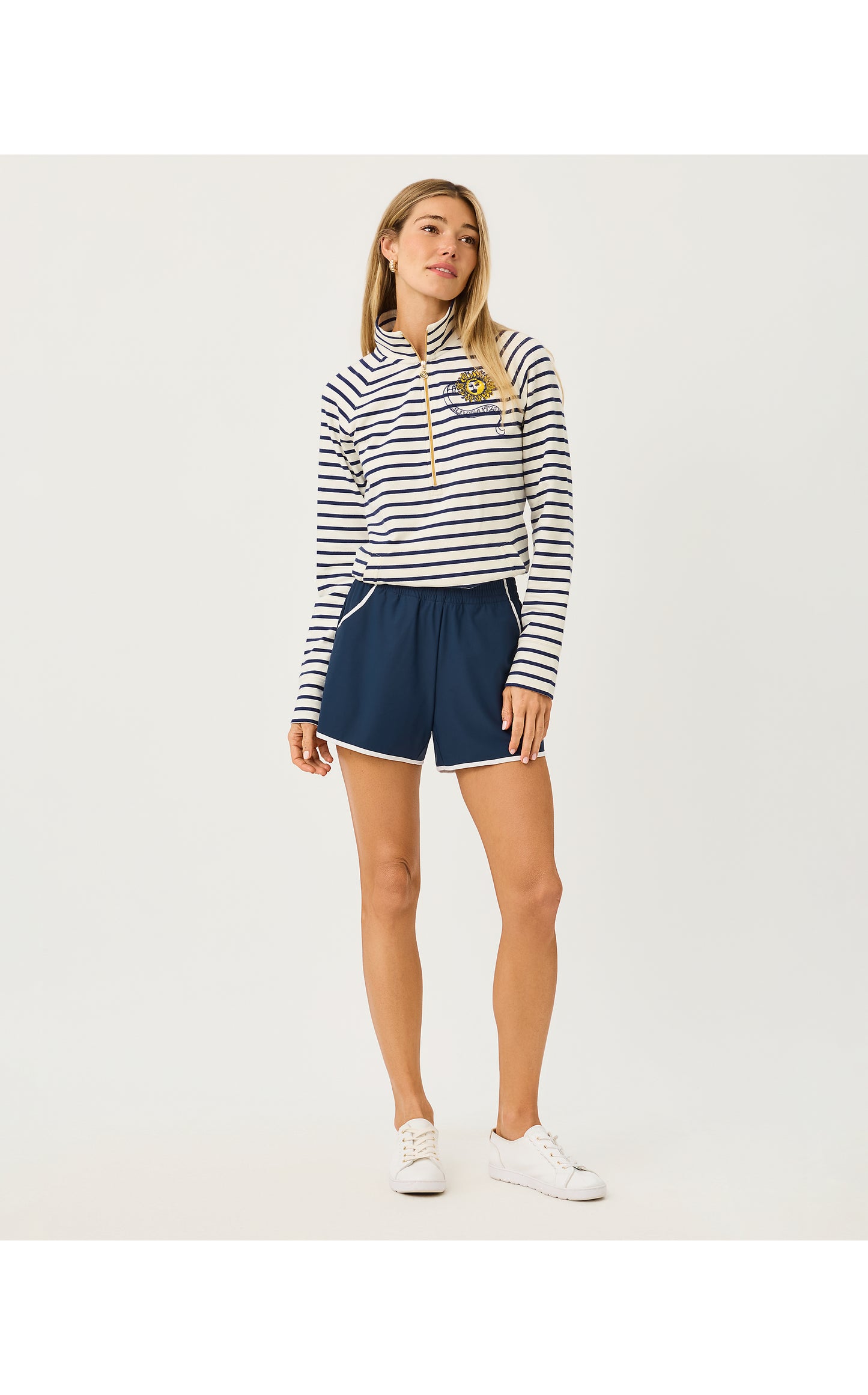 UPF50+ Backcourt Short - Low Tide Navy