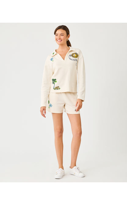 Corvaya Pullover - Multi Tropical Embellishment