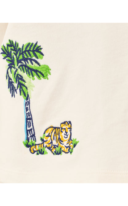 Corvaya Pullover - Multi Tropical Embellishment