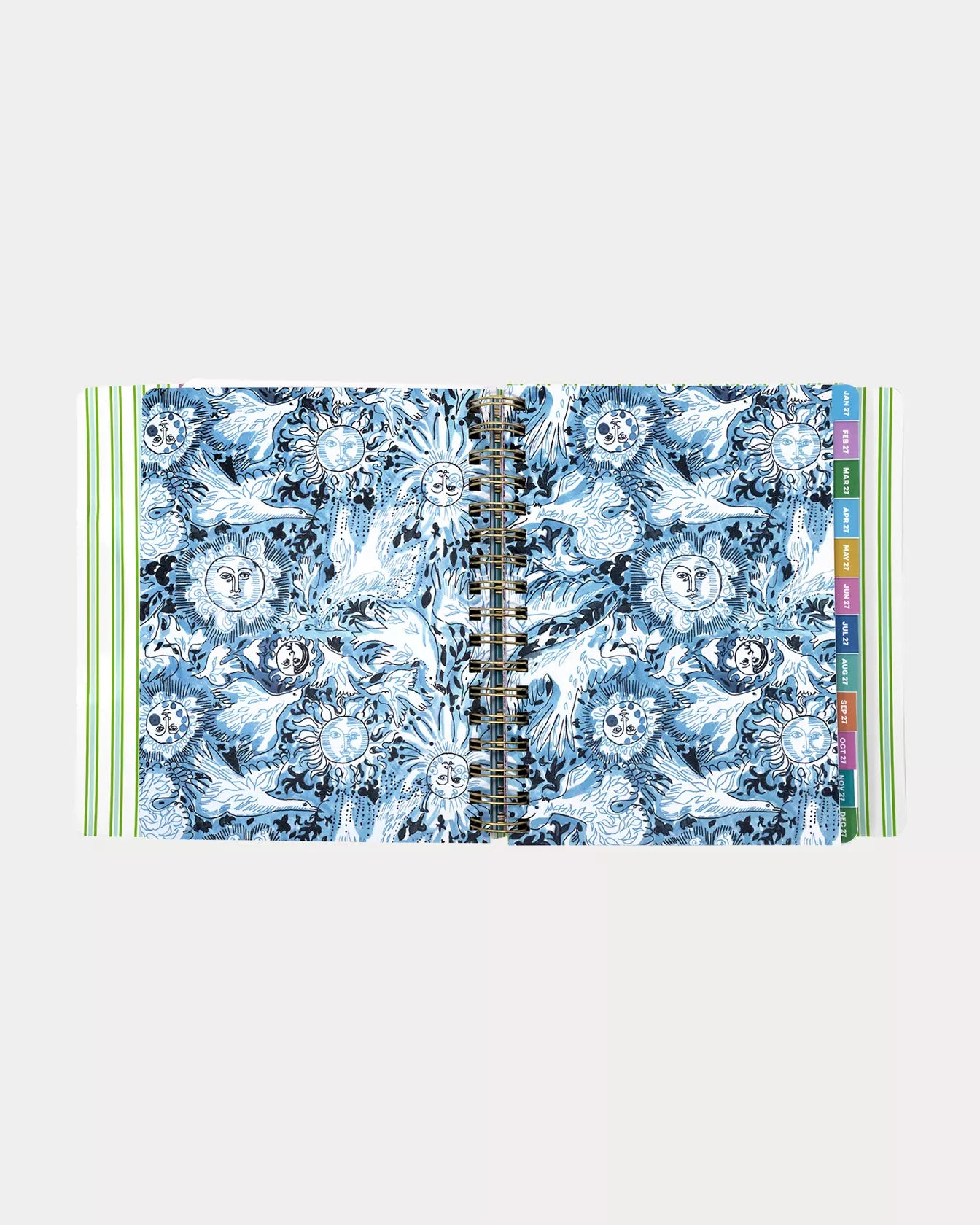 2026-2027 17 Month Leatherette Agenda - Mint Condition  Burst of Joy