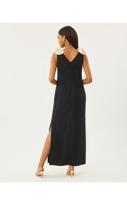 Roslind Maxi Dress - Noir