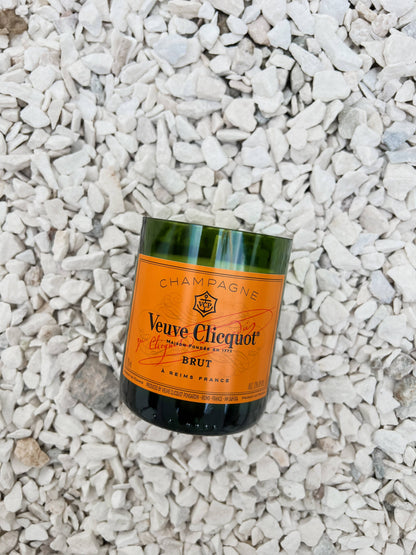 Recycled Veuve Novelty Candle: Medium