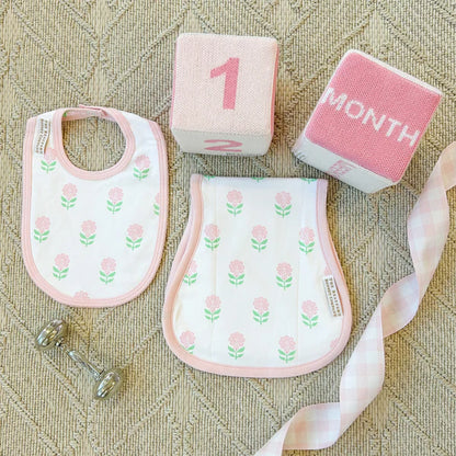 Blaylock Blocks - Hamptons Hot Pink, Palm Beach Pink & Palmetto Pearl