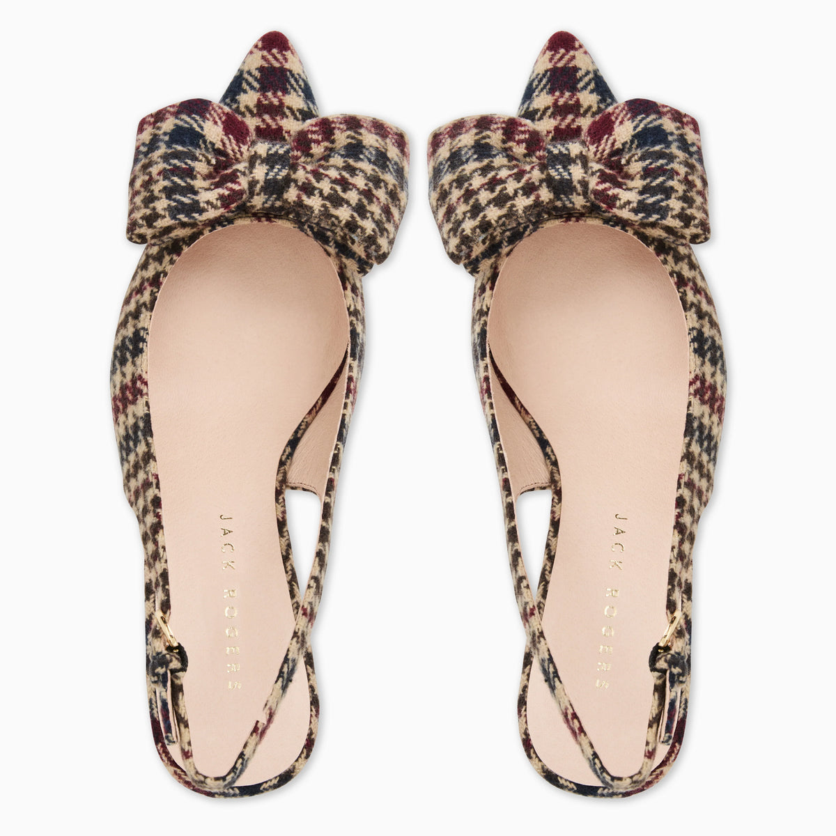 Maclean Bow Sling - Plaid Fabric