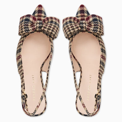 Maclean Bow Sling - Plaid Fabric