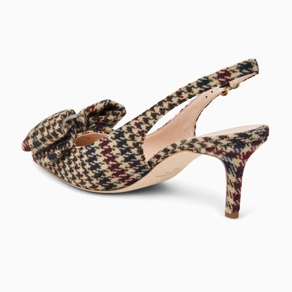 Maclean Bow Sling - Plaid Fabric