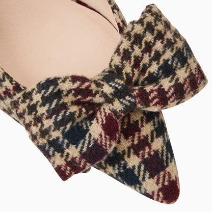 Maclean Bow Sling - Plaid Fabric