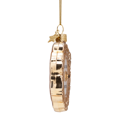 Ornament glass press for champagne