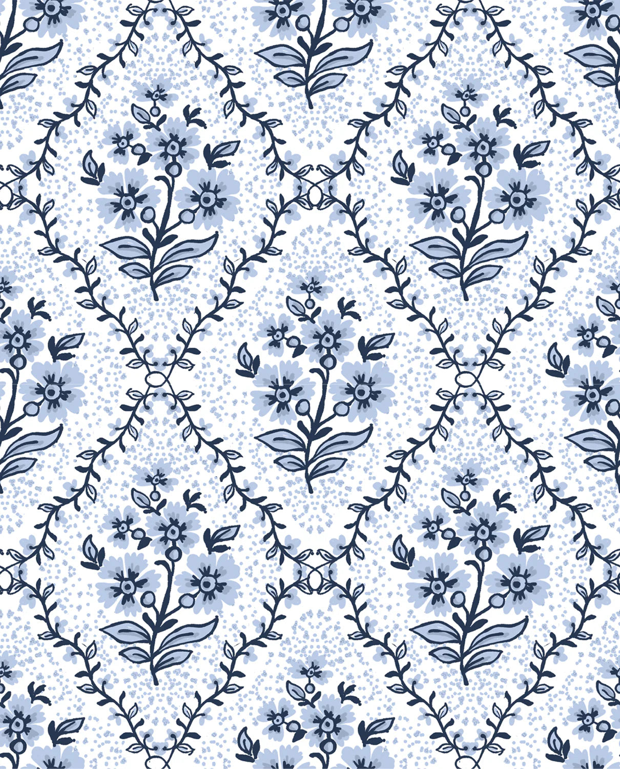 The Alice Top - Cornflower Tile