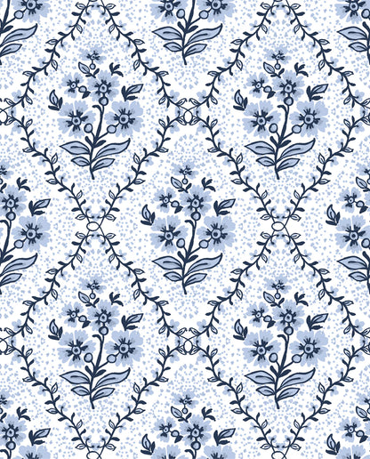The Alice Top - Cornflower Tile