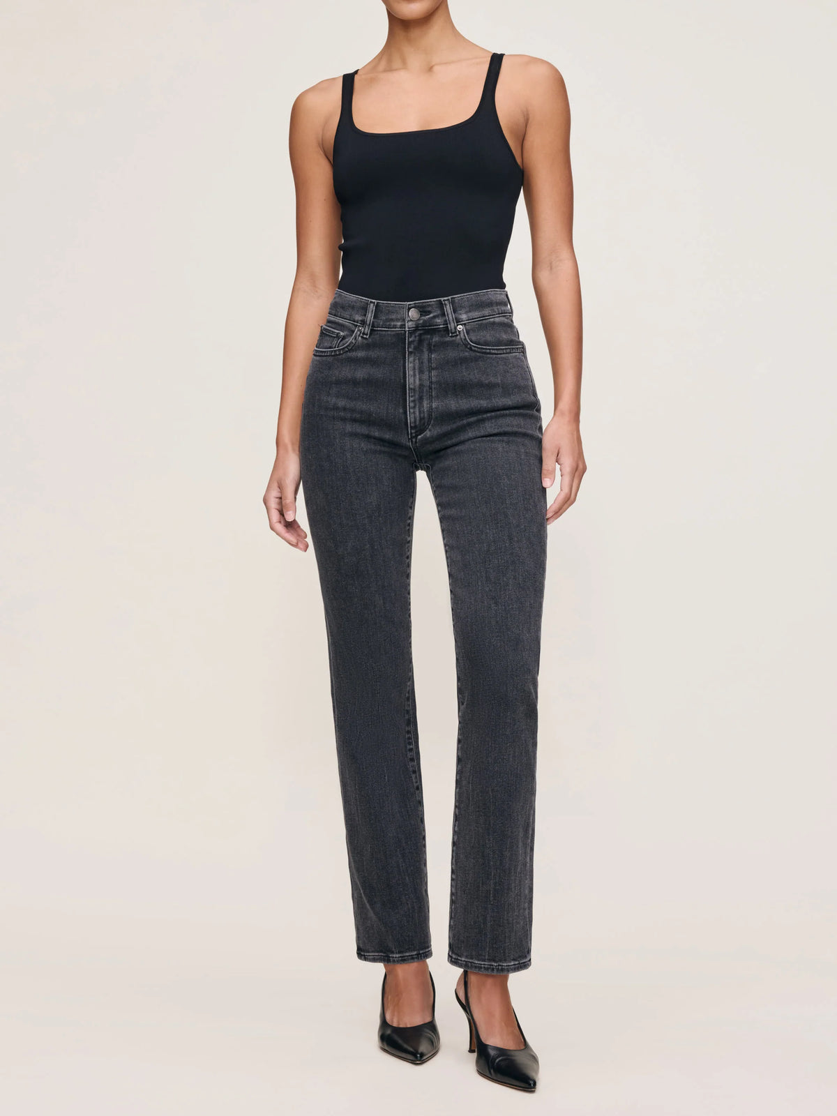 Halle Straight High Rise Instasculpt™ 29" Jeans - Nightshade