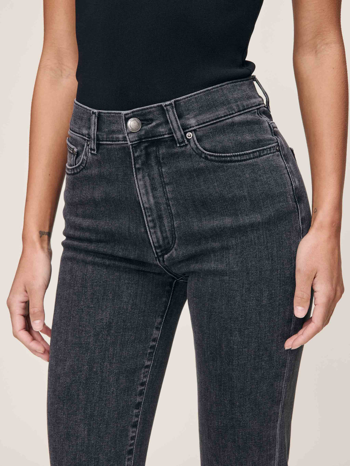 Halle Straight High Rise Instasculpt™ 29" Jeans - Nightshade