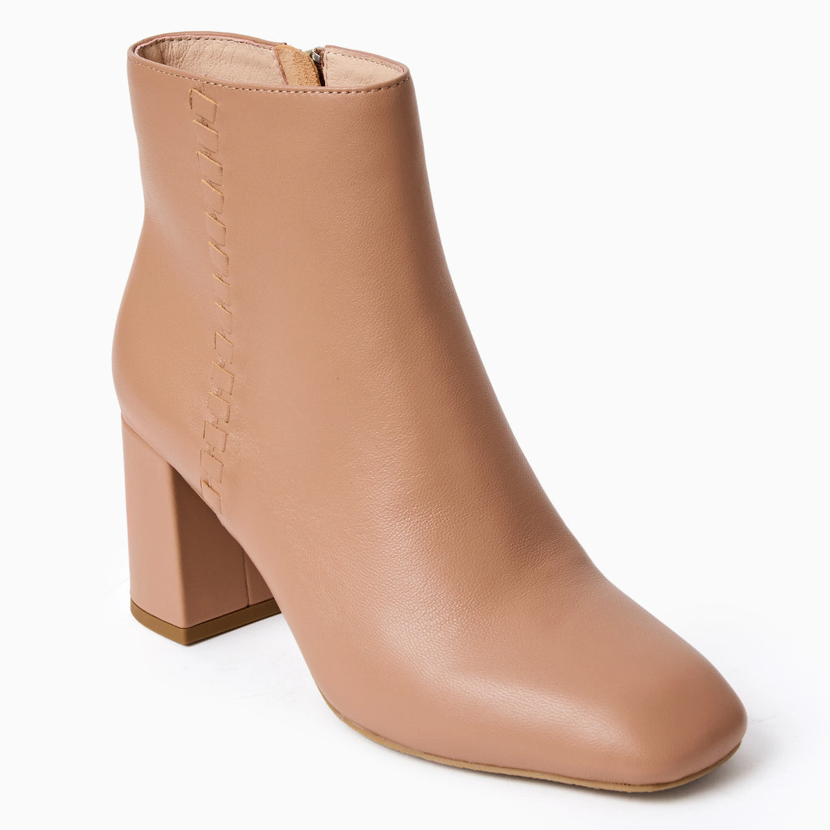 Augustine Bootie - Nappa Leather - Café Au Lait