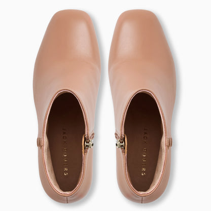 Augustine Bootie - Nappa Leather - Café Au Lait