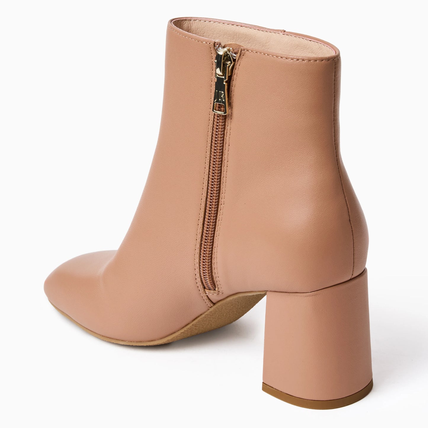 Augustine Bootie - Nappa Leather - Café Au Lait