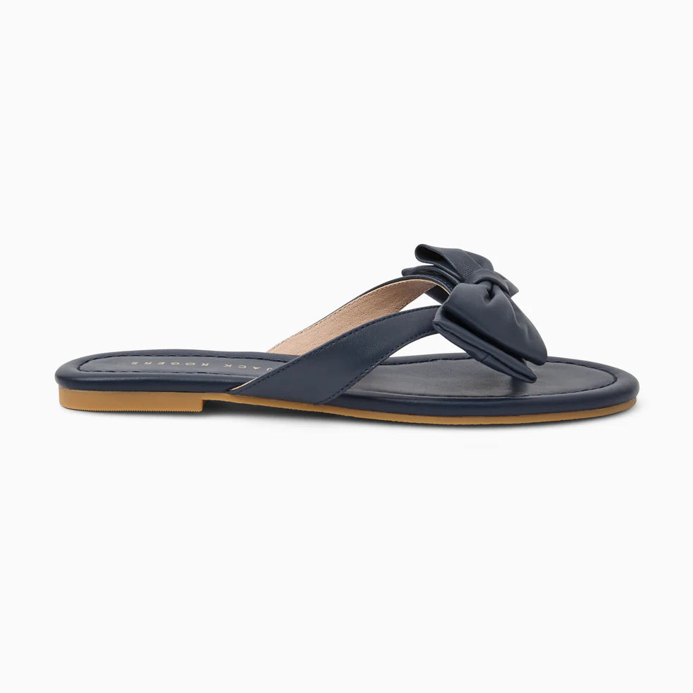 Vannah Bow Sandal - Midnite