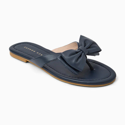 Vannah Bow Sandal - Midnite