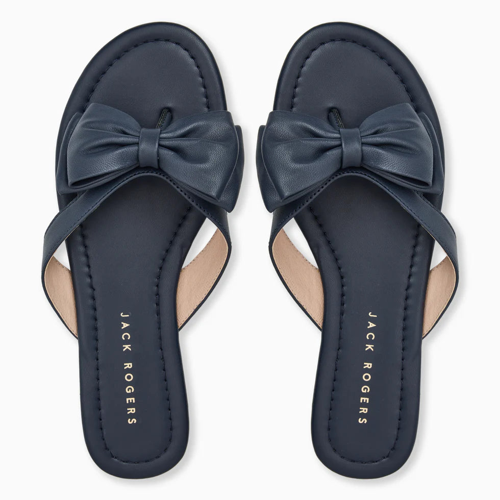 Vannah Bow Sandal - Midnite