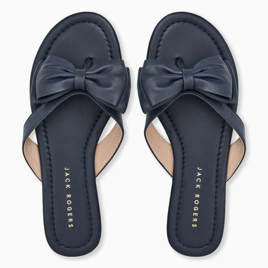 Vannah Bow Sandal - Midnite
