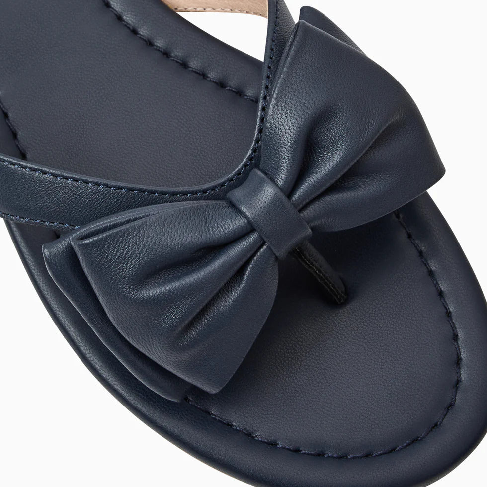 Vannah Bow Sandal - Midnite