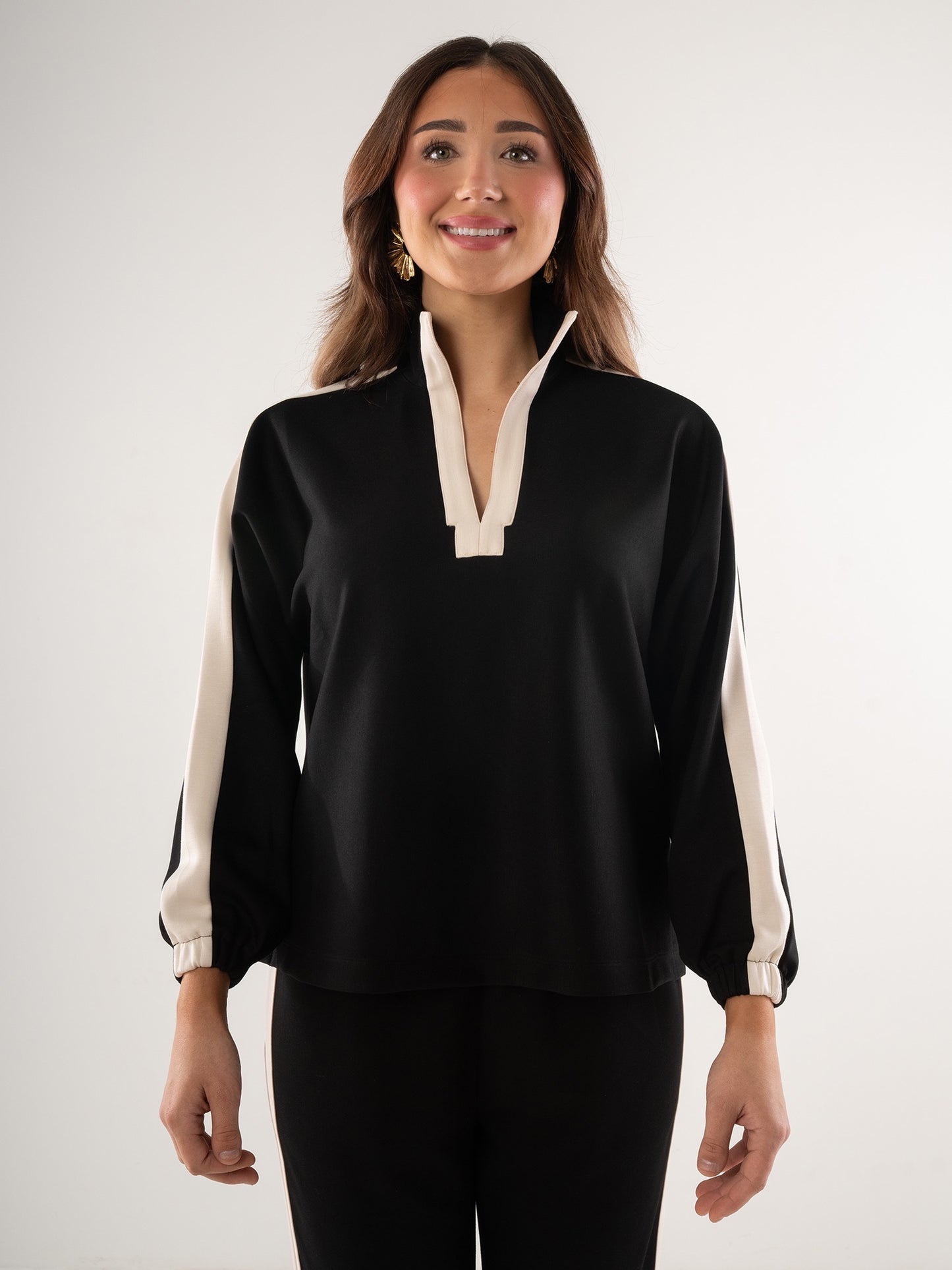 Long-sleeve Poppy - Midnight Vanilla