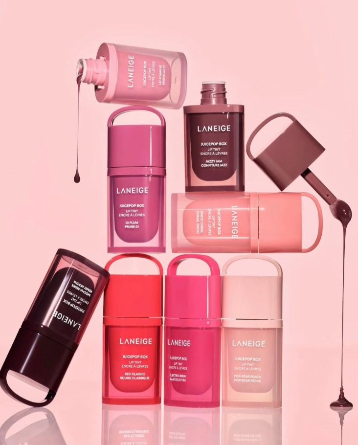 LANEIGE JuicePop Box Hydrating & Lightweight Oil Lip Tint: #3 Lo-fi Mauve