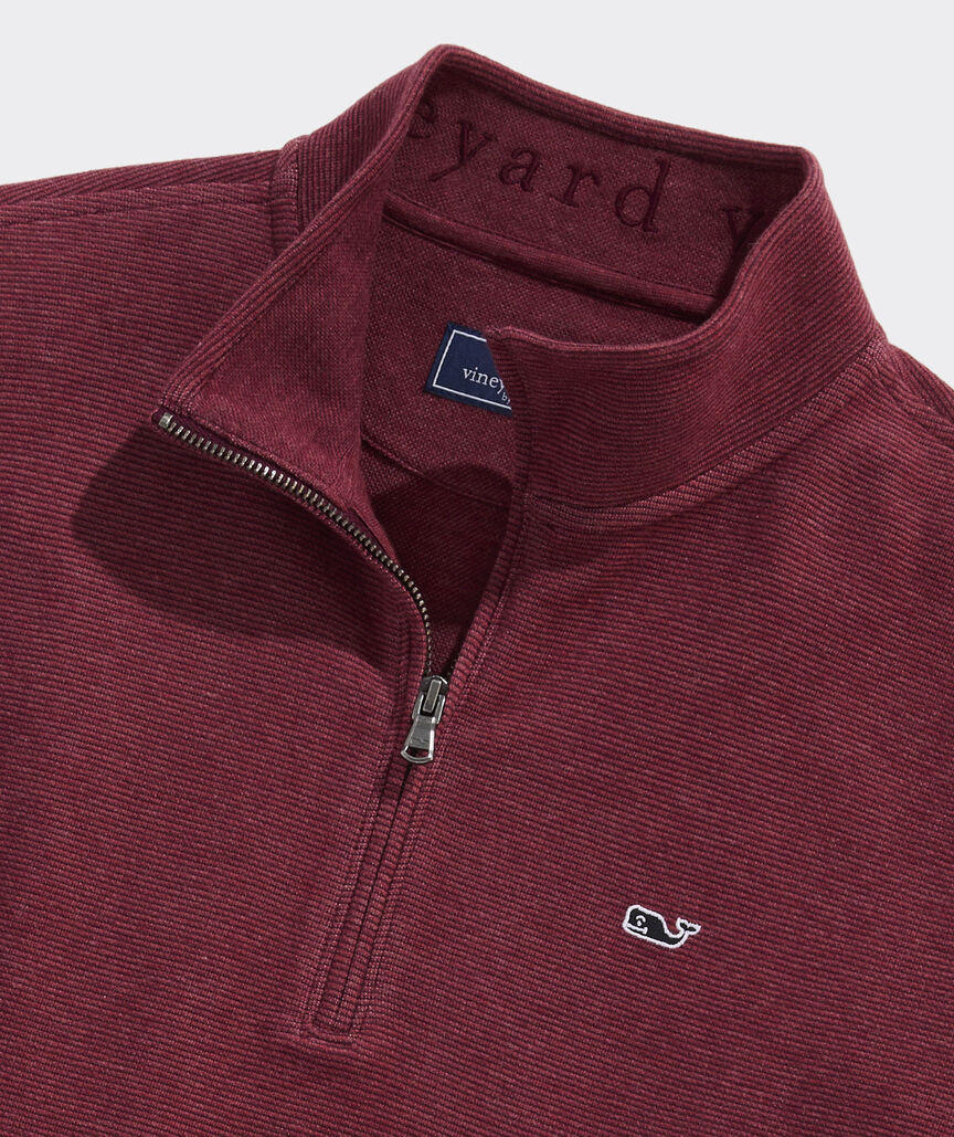 Saltwater Quarter-Zip - Crimson