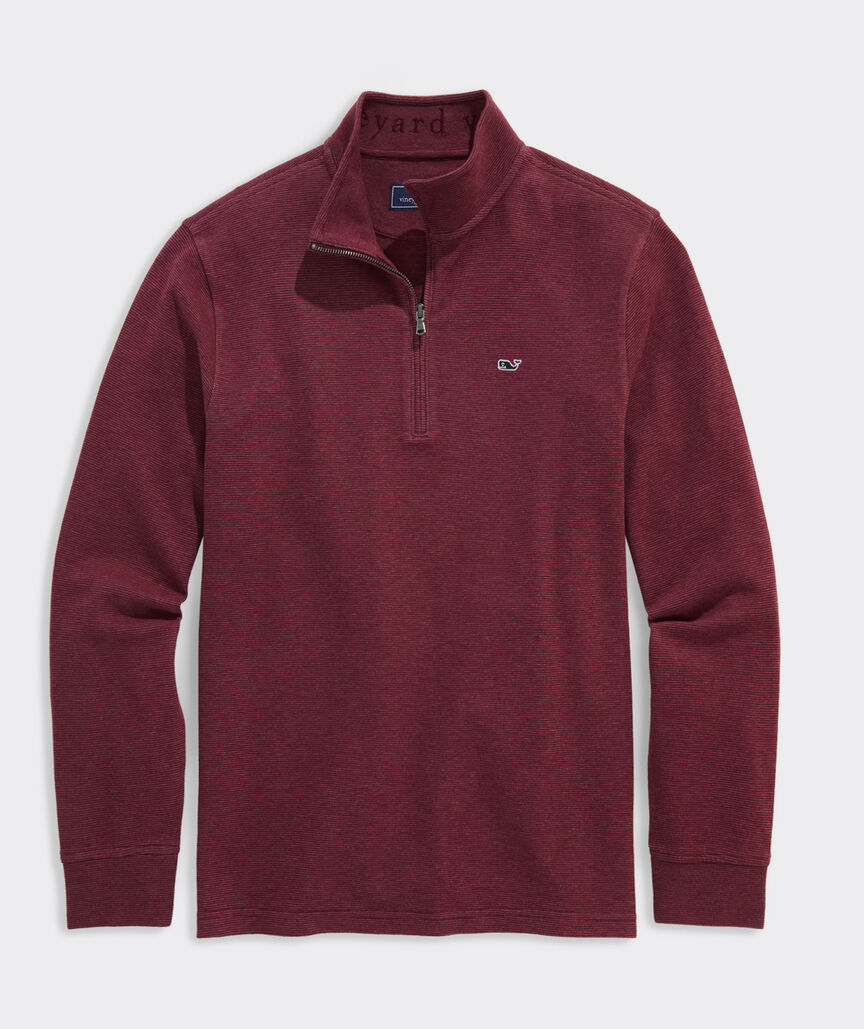 Saltwater Quarter-Zip - Crimson
