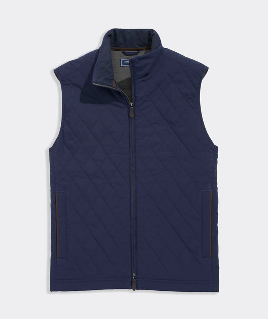 Dorset Quilted Vest - Nautical Navy