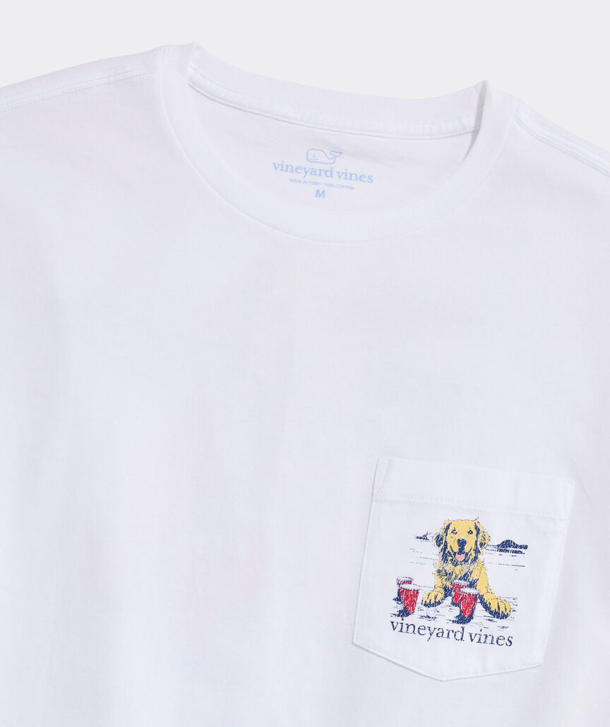 Pup Cup Short-Sleeve Pocket Tee