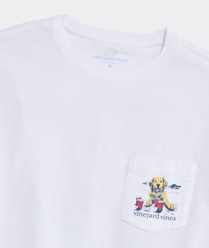 Pup Cup Short-Sleeve Pocket Tee