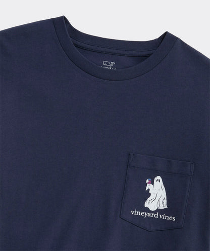 Full of Spirits Long-Sleeve Pocket Tee