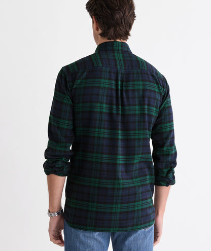 Noel Blackwatch Vineyard Flannel Shirt