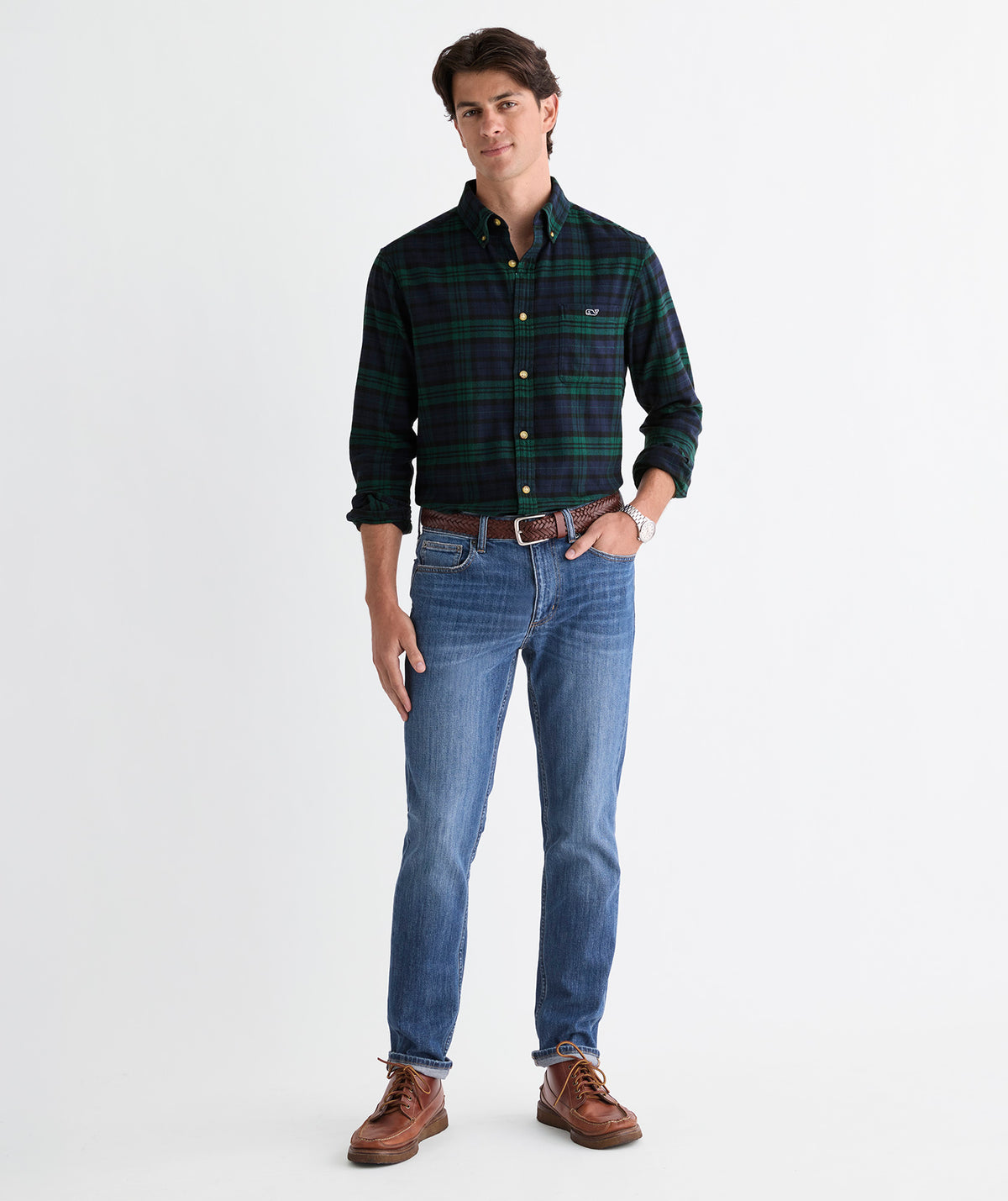 Noel Blackwatch Vineyard Flannel Shirt