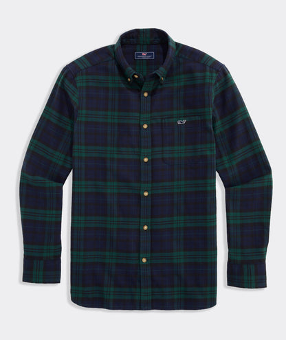 Noel Blackwatch Vineyard Flannel Shirt
