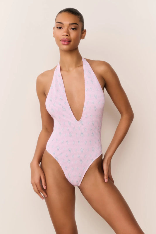 Gienna One Piece Swimsuit - Lilac Ice