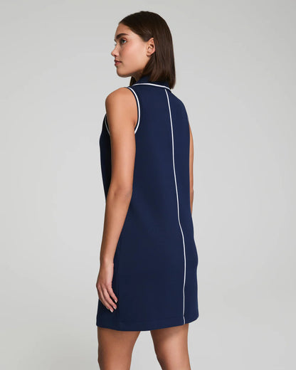 SPANX® AirEssentials Pique Polo Tank Dress - Timeless Navy
