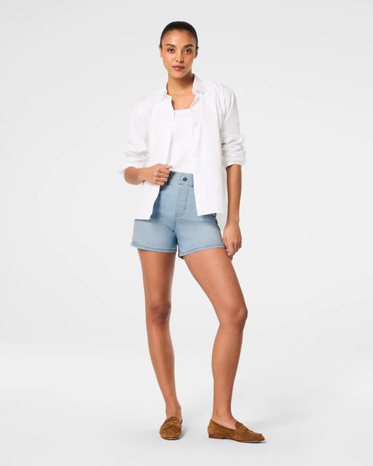 SPANXshape™ EveryWear Jean Short, 5" - Tidal Blue