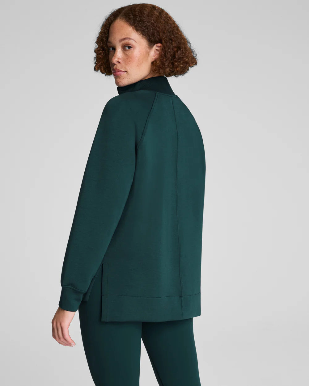 SPANX AirEssentials® Brushed Half Zip Tunic - Meridian