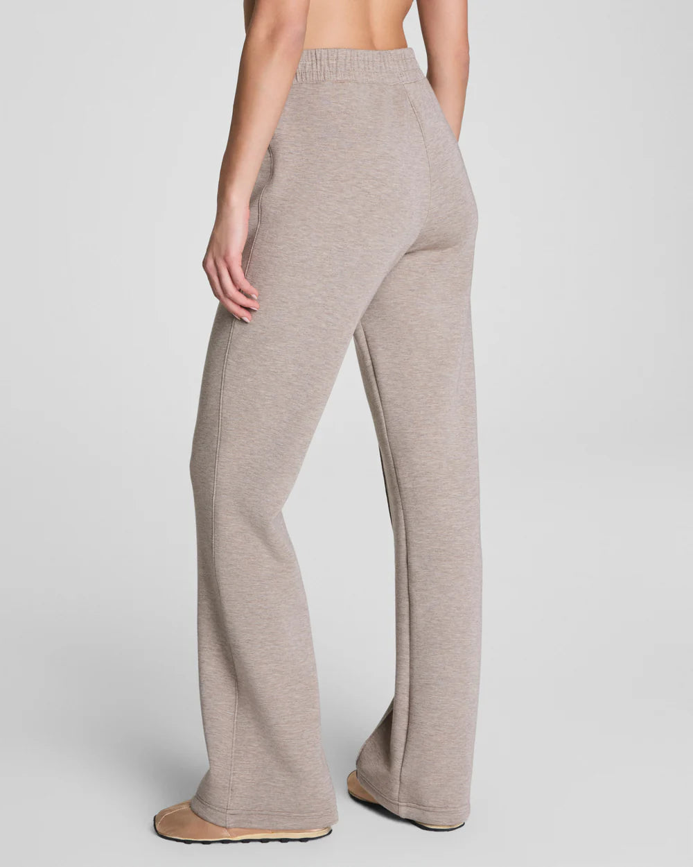 SPANX AirEssentials® Brushed Flare Pant - Birch Heather
