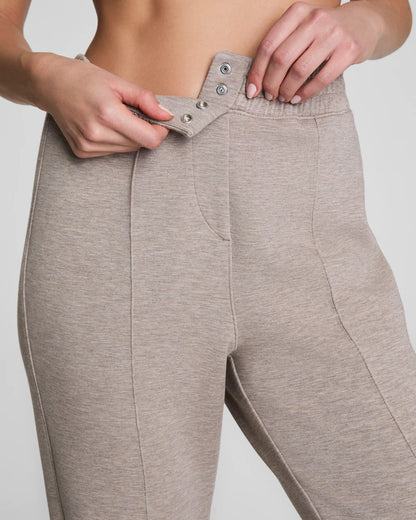 SPANX AirEssentials® Brushed Flare Pant - Birch Heather
