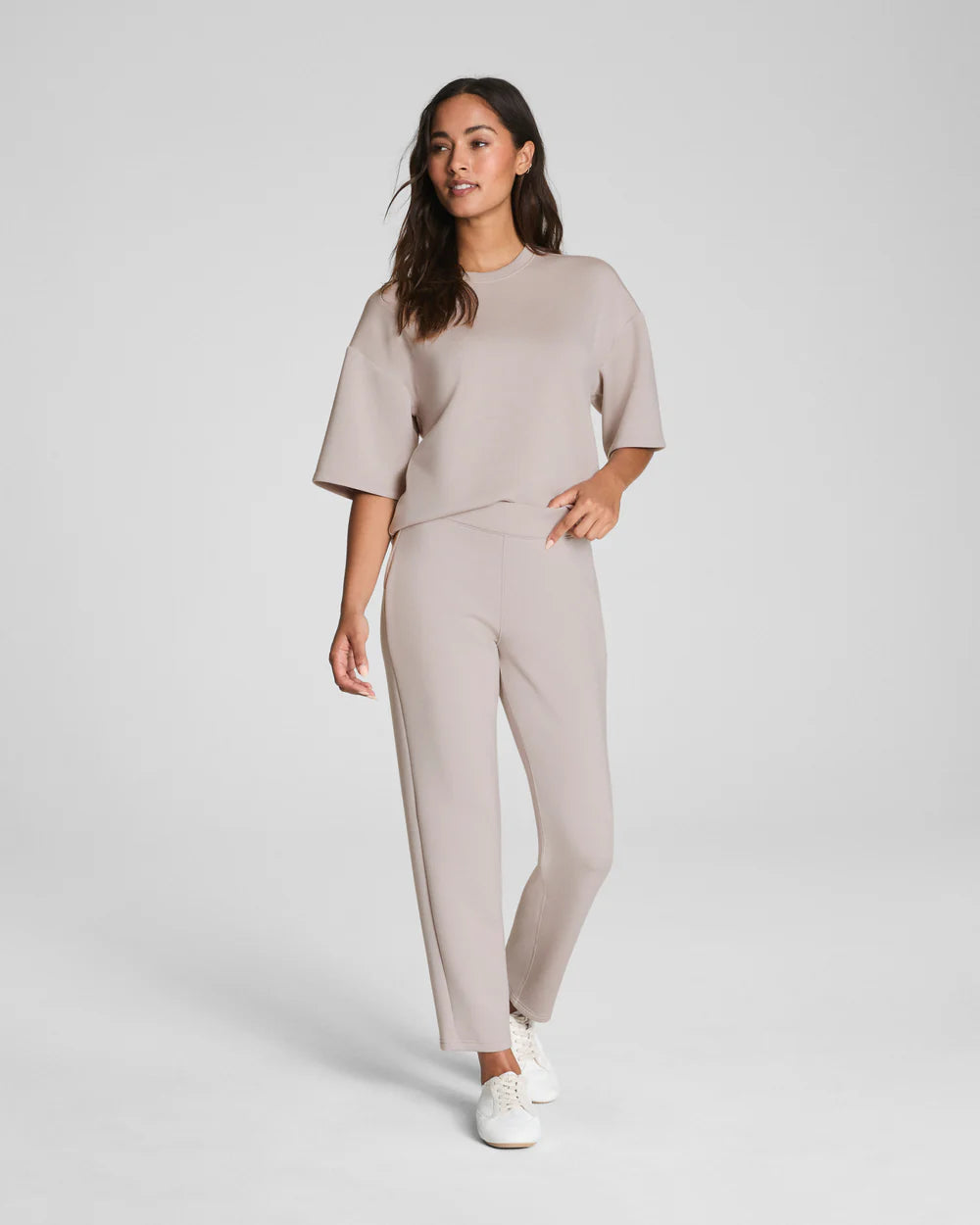 SPANX AirEssentials® Relaxed Tee - French Grey