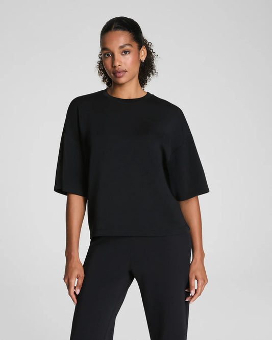 SPANX AirEssentials® Relaxed Tee - Very Black