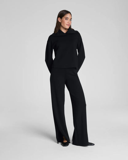 SPANX AirEssentials® Zero Waistband Wide Leg Pant - Very Black
