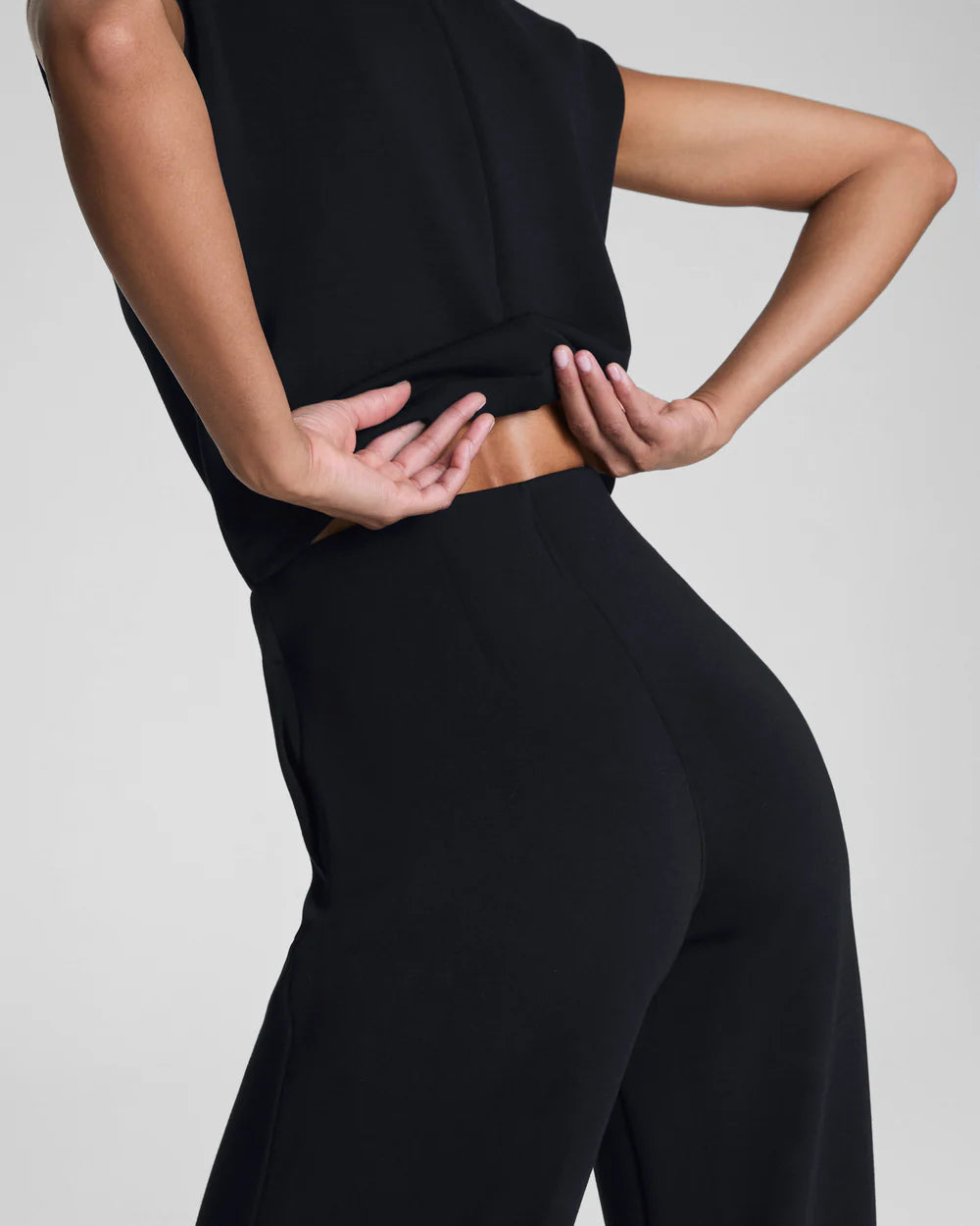 SPANX AirEssentials® Mockneck Jumpsuit - Very Black