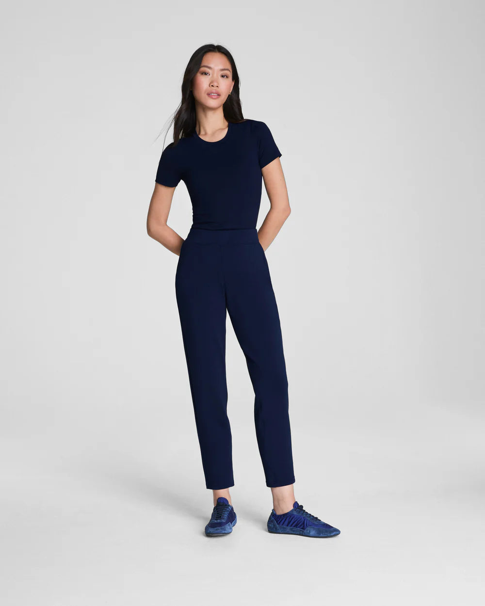 SPANX AirEssentials® Slim Straight Pant - Timeless Navy